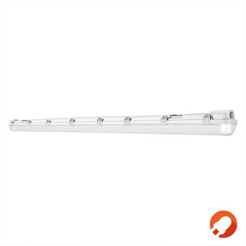 150cm Ledvance LED Feuchtraumleuchte inkl. 1x LED Glas Röhre 18,3W warmweißes Licht 3000K